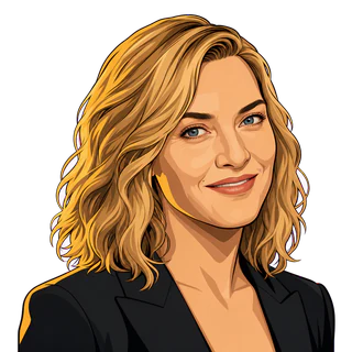 Kate Winslet, illustrated