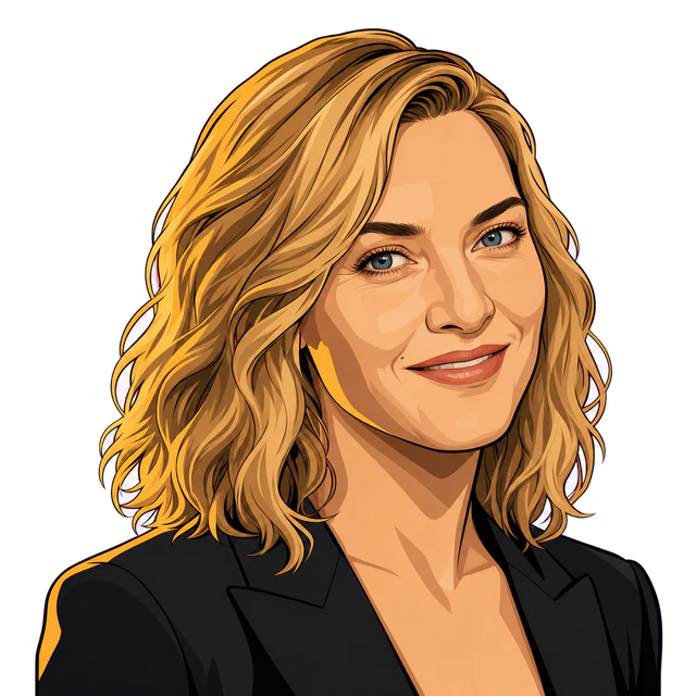 Kate Winslet, illustrated