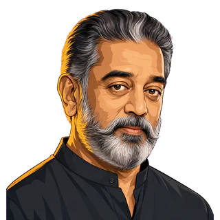 Kamal Haasan, illustrated