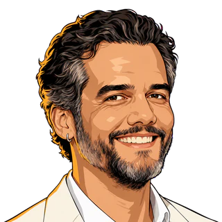 Wagner Moura, illustrated