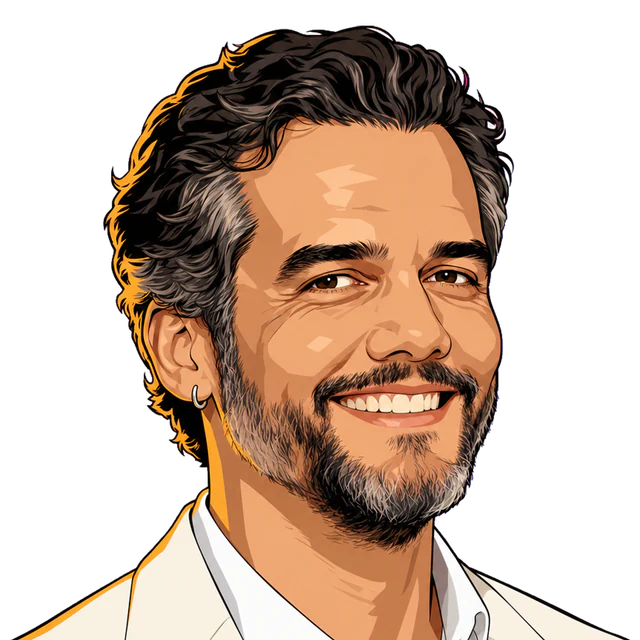Wagner Moura, illustrated