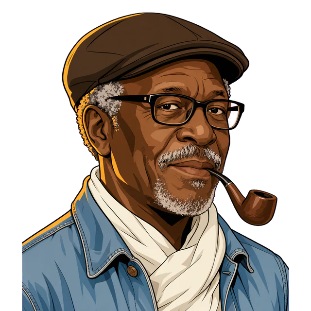 Ousmane Sembène, illustrated