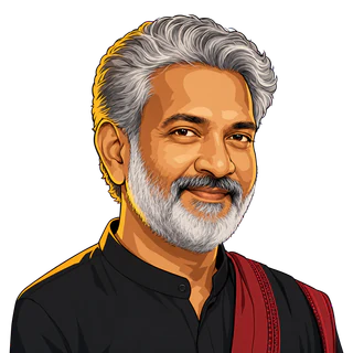 S.S. Rajamouli, illustrated