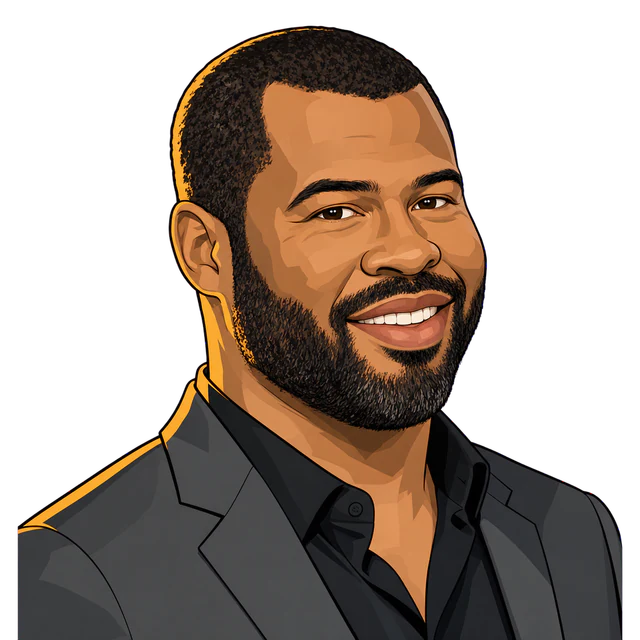 Jordan Peele, illustrated
