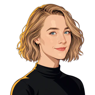 Saoirse Ronan, illustrated