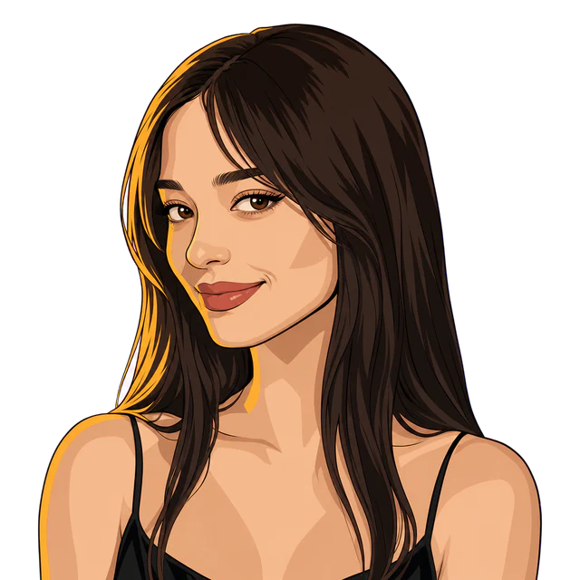 Mikey Madison, illustrated