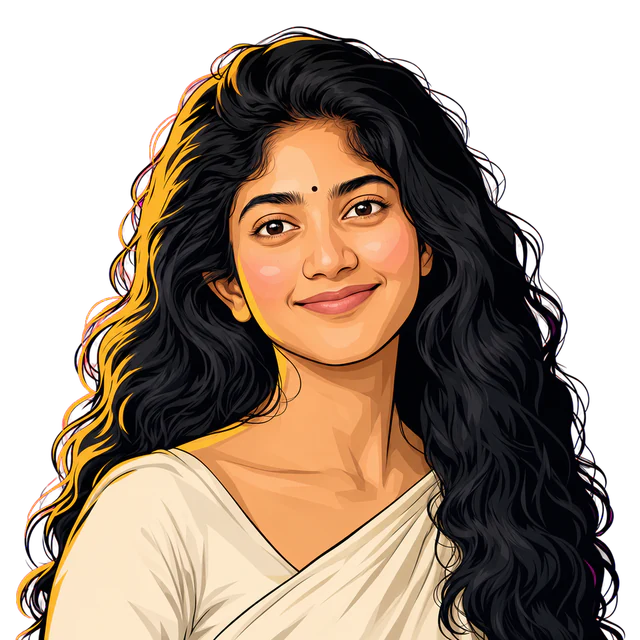 Sai Pallavi, illustrated