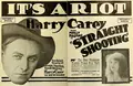 Straight Shooting poster