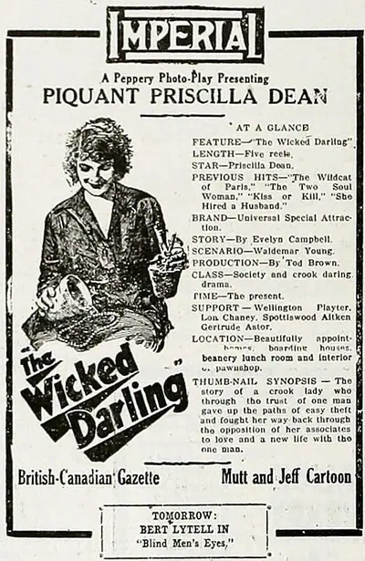 The Wicked Darling poster
