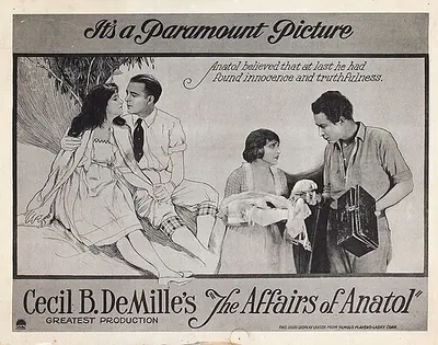 The Affairs of Anatol poster