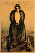 Dr. Mabuse, the Gambler poster