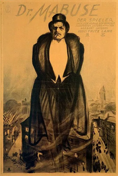 Dr. Mabuse, the Gambler poster