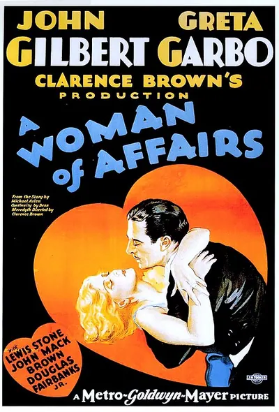 A Woman of Affairs poster