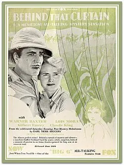 Behind That Curtain poster
