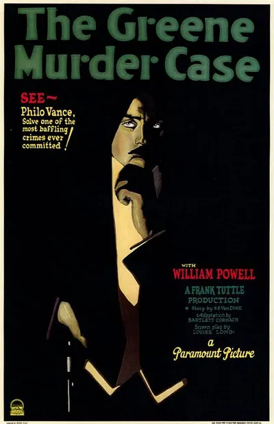 The Greene Murder Case poster