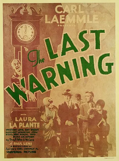 The Last Warning poster