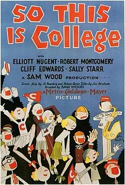 So This Is College poster
