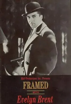 Framed poster