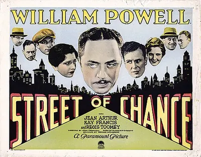 Street of Chance poster