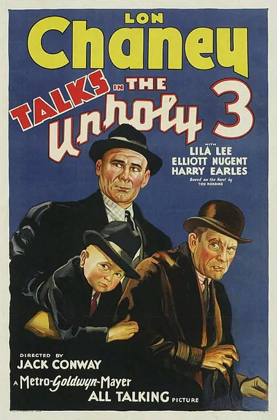 The Unholy Three poster