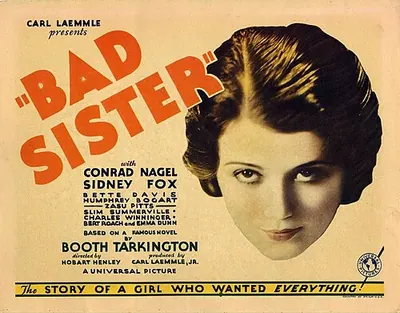 The Bad Sister poster