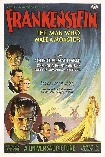 Frankenstein poster