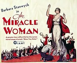The Miracle Woman poster