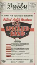 The Speckled Band poster