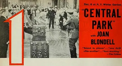 Central Park poster