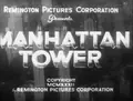 Manhattan Tower poster