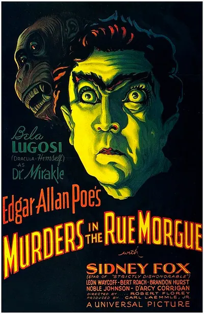 Murders in the Rue Morgue poster