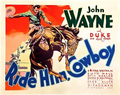 Ride Him, Cowboy poster