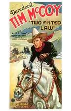 Two-Fisted Law poster