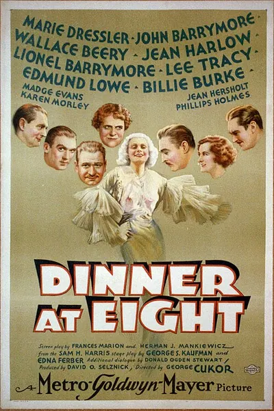 Dinner at Eight poster