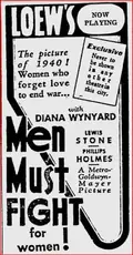 Men Must Fight poster