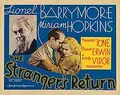 The Stranger's Return poster