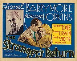 The Stranger's Return poster