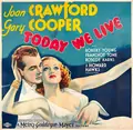 Today We Live poster