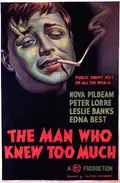 The Man Who Knew Too Much poster