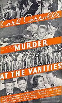 Murder at the Vanities poster