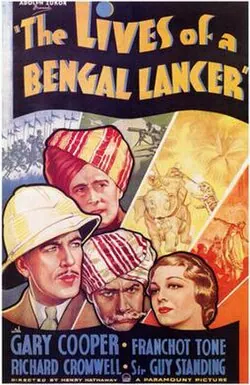 The Lives of a Bengal Lancer poster