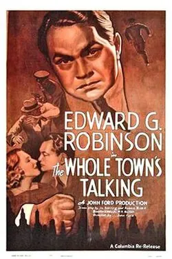 The Whole Town's Talking poster