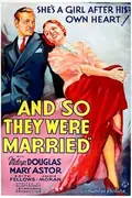 And So They Were Married poster
