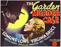 The Garden Murder Case poster