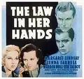 The Law in Her Hands poster