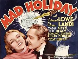 Mad Holiday poster