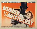 Murder by an Aristocrat poster