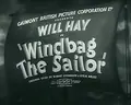 Windbag the Sailor poster