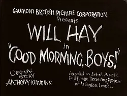 Good Morning, Boys! poster