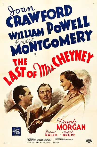 The Last of Mrs. Cheyney poster